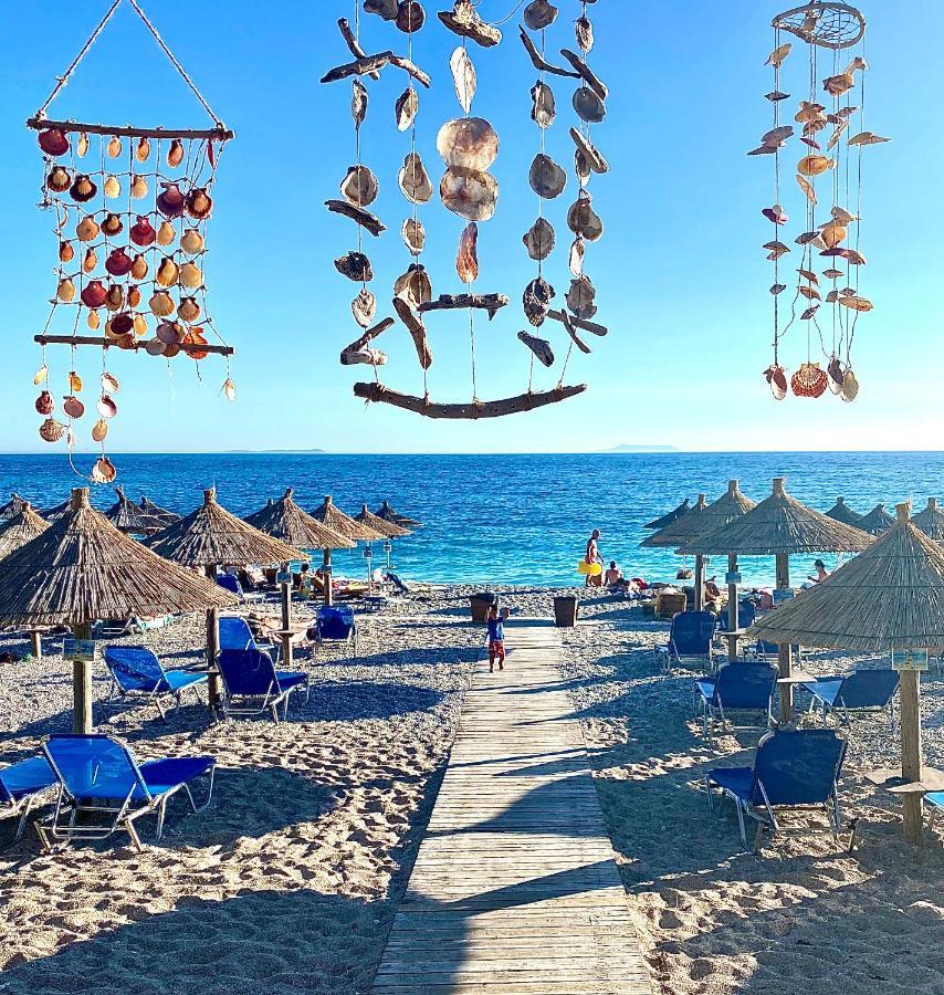 88 Apartment Himare Bagian luar foto